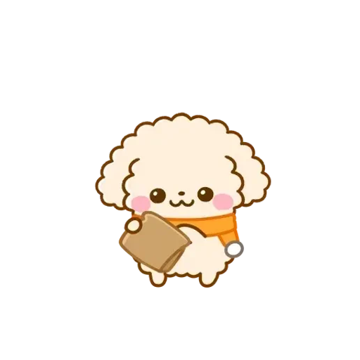 飛び出す♡トイプーの冬