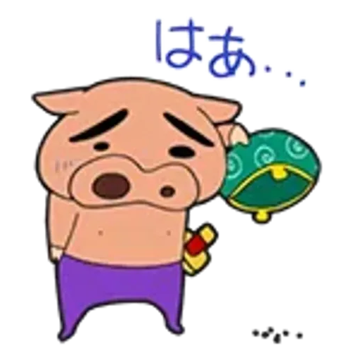 ぶりぶりざえもんスタンプ