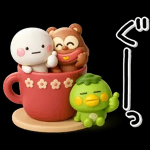 み～んな使える♡大人達の年賀スタンプ2026