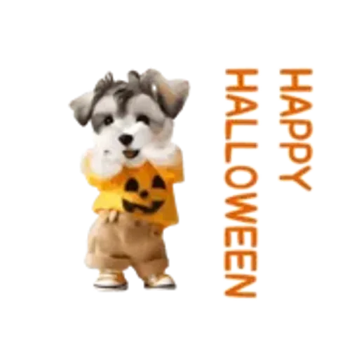 おどる癒しわんこハロウィン