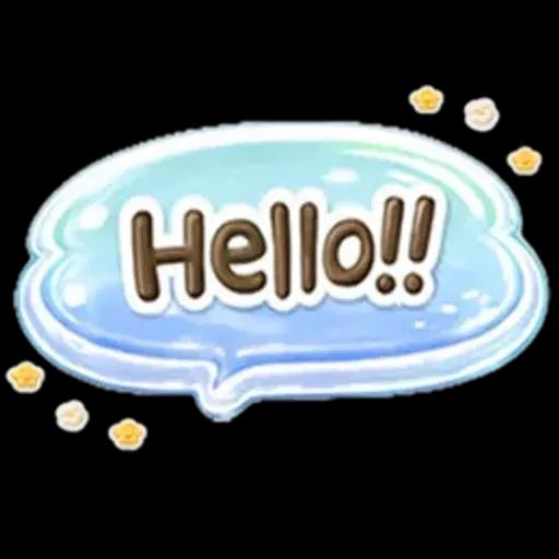 ぷっくりにゃん♡大人かわいいシール風