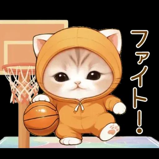 スコティッシュ猫 みかん服