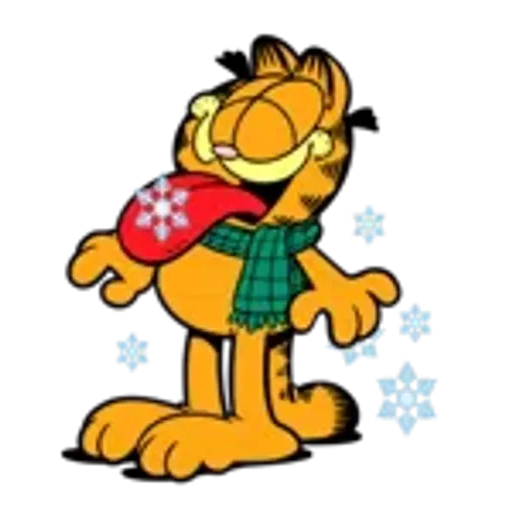 動く！ガーフィールド 3 （冬スタンプ）