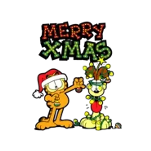 動く！ガーフィールド 3 （冬スタンプ）