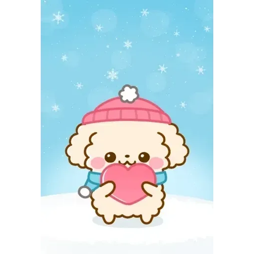 飛び出す♡トイプーの冬