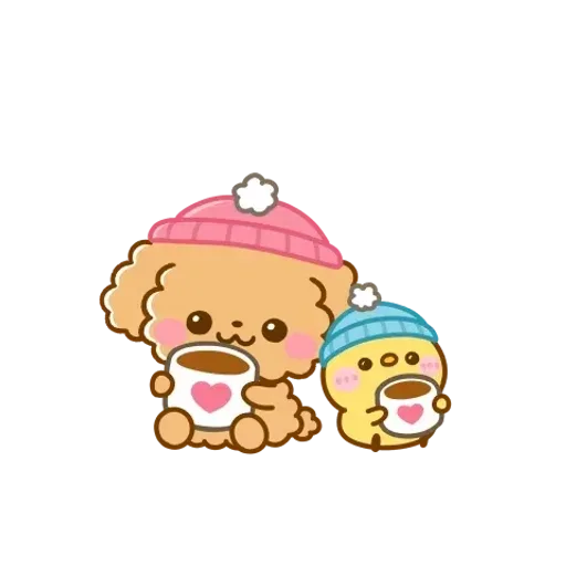 飛び出す♡トイプーの冬