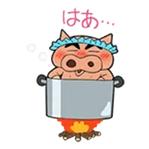ぶりぶりざえもんスタンプ