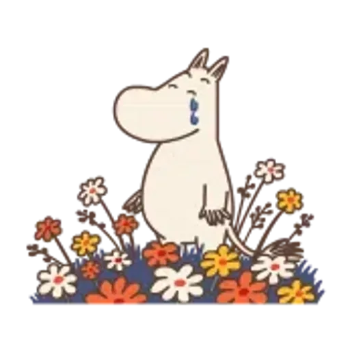 ムーミン 動く♪レトロスタンプ