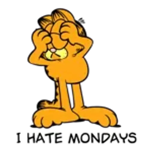 動く！ガーフィールド 3 （冬スタンプ）