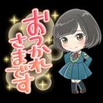 心あたたまるあいさつスタンプ♪