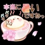 【桜】大人にかわいい♡春めく水彩スタンプ