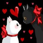 仲良しねこ♡気使いいっぱいスタンプ_-