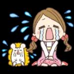 愛され奥様のかわいいスタンプ