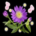 ★ずっと使える！丁寧なお花の挨拶スタンプ