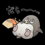 【夏】虚無かわいいアデリーペンギン