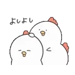 白いゆるとり8(動く)