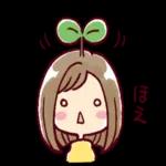  可愛くて使いやすい女の子の癒しのスタンプです♪