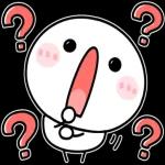 飛び出して動く♡くっきりデカ文字棒人間_-