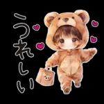 もこもこ着ぐるみがんばるたけちゃん。