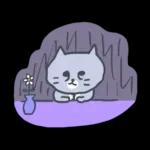 家族で使える秋の灰色キャット【猫】