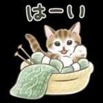 冬の毎日と年末年始☆猫たちのスタンプ