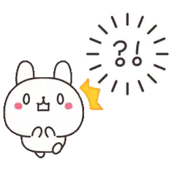 夏ウサギの日常スタンプ