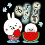 おひとよしウサぴょん⭐️夏の毎日_-