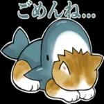 サメにゃん_----