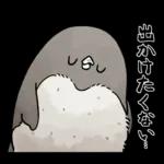 【夏】虚無かわいいアデリーペンギン