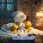 スヌーピー 好印象な長文スタンプ