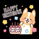 可愛い子犬スタンプ登場