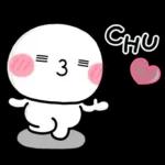 気持ちを伝える♡しろまるハートスタンプ