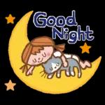 ミントちゃんとネルムくんの日常スタンプ