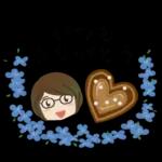 眼鏡女子の春スタンプ