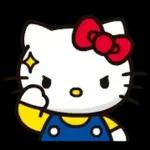 ハローキティ　アニメーション絵文字