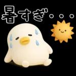 うるせぇトリ★毎年使える夏スタンプ（3Ⅾ）