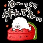 夏‼︎涼しく使える♪どうぶつスタンプ❤️