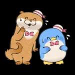 可愛い嘘のカワウソ×サンリオキャラ