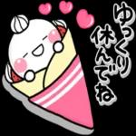 ず～っと使える♡お菓子好きの人のスタンプ