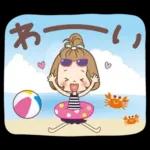 前髪短めな女の子の『夏の気遣い』
