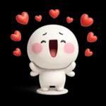 ず～っと使える♡やさしい褒めるスタンプ