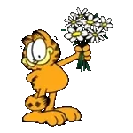 動く！ガーフィールド 3 （冬スタンプ）