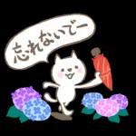 猫さん。梅雨・初夏のやさしいメッセージ