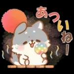 【納涼】しばワンコの夏を楽しむスタンプ