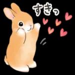 春☆うさぎのスタンプ_-_