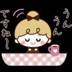 ふんわり丁寧♡リボンの女の子