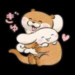 可愛い嘘のカワウソ×サンリオキャラ