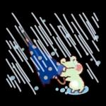 傘が持っていますか？気をつけてね〜