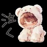 もこもこ着ぐるみがんばるたけちゃん。