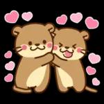 コツメカワウソ♡ラブラブ6
